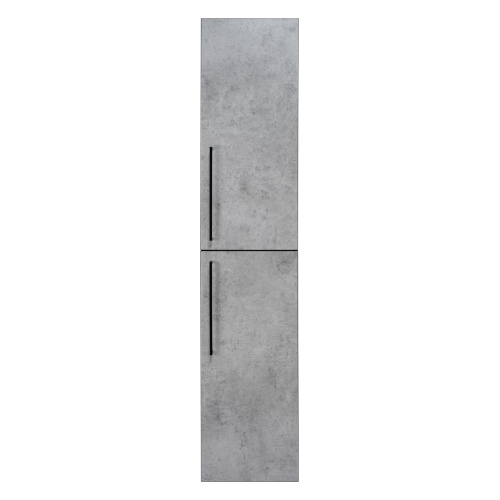 Шкаф пенал Brevita Rock 35 подвесной правый (бетон светло-серый)