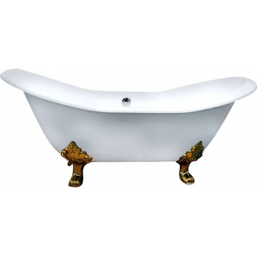 Чугунная ванна Elegansa Taiss Gold 180x80