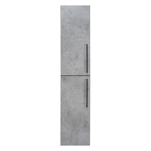 Шкаф пенал Brevita Rock 35 подвесной левый (бетон светло-серый)