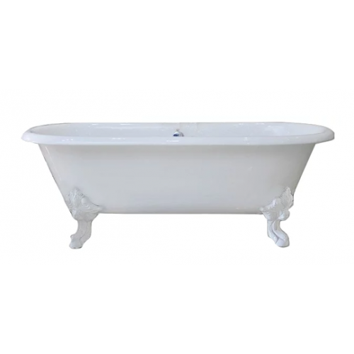 Чугунная ванна Magliezza Patricia 168x76 ножки белые