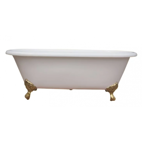 Чугунная ванна Magliezza Patricia 183x80 ножки золото