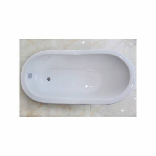 Чугунная ванна Magliezza Gracia Red 170x76 ножки хром
