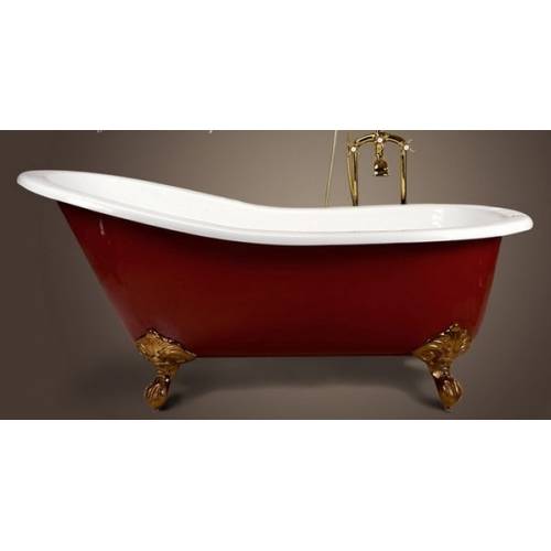 Чугунная ванна Magliezza Gracia Red 170x76
