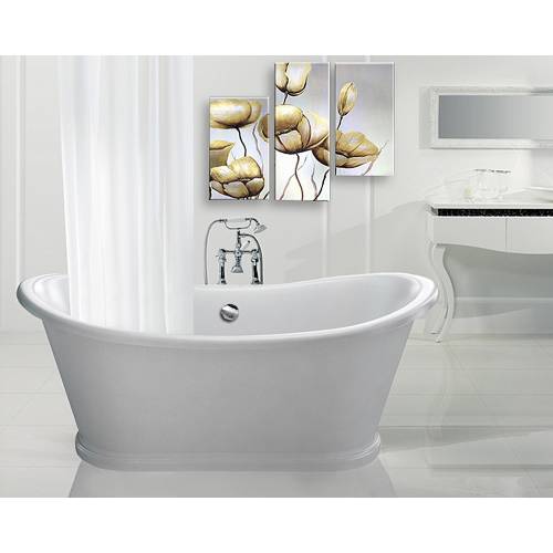 Чугунная ванна Elegansa Sabine White 170х70