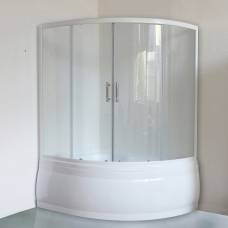 Шторка на ванну Royal Bath Alpine RB 150ALP-T 150, прозрачное стекло