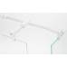 Душевой уголок Vegas Glass AFP-Fis 80 01 10 L профиль белый, стекло сатин