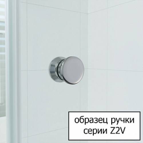 Шторка на ванну Vegas Glass Z2V 170 01 01 профиль белый, стекло прозрачное