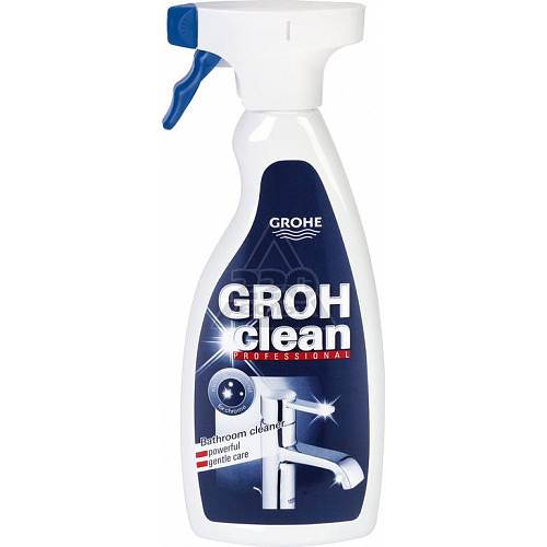 Смеситель Grohe Euroeco 32752000 для кухни + Средство для очистки хромированных нержавеющих поверхностей Grohe Grohclean 48166000 500 мл