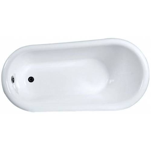 Акриловая ванна GEMY G9030 D 175x82 фурнитура бронза