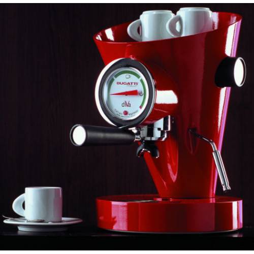 Кофеварка Bugatti Espresso Machine Diva Red