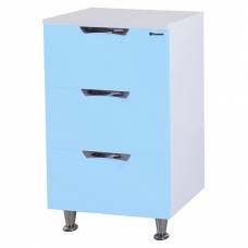 Шкаф напольный Bellezza Лагуна 50 (голубой)
