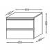Шкаф напольный Jacob Delafon Vox (60 см) (серый антрацит лак) (встр. ручки) (2 ящика)