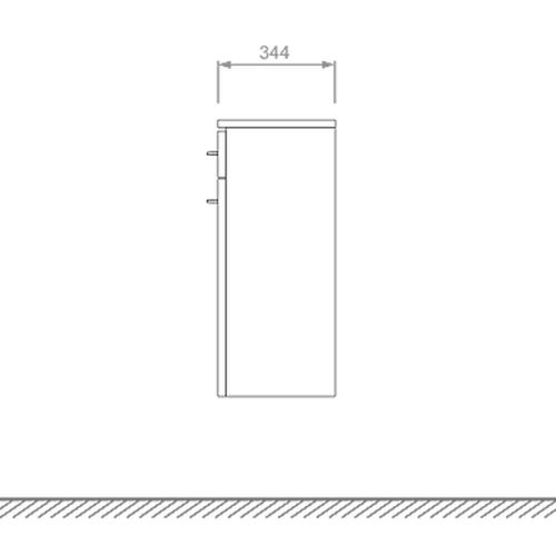Шкаф подвесной Verona Moderna (MD402R) (35 см)