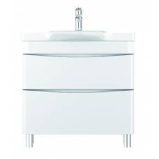 Тумба для ванной Am.Pm Like (M80-FSX0652-WC0652) (белый, глянец) (65 см) (с раковиной)