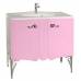 Тумба для ванной Bellezza Эстель 80 (розовый)