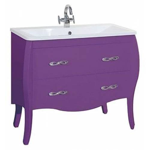 Тумба для ванной Bellezza Грация 100 (фиолетовый)