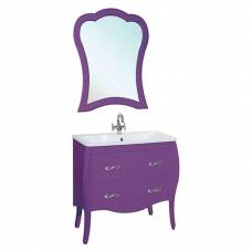 Тумба для ванной Bellezza Грация 80 (фиолетовый)