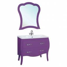 Тумба для ванной Bellezza Грация 90 (фиолетовый)