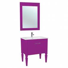 Тумба для ванной Bellezza Мираж 80 (фиолетовый)