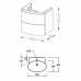 Тумба для ванной Jacob Delafon Presquile (EB1102-G1C) (50 см) (белый)