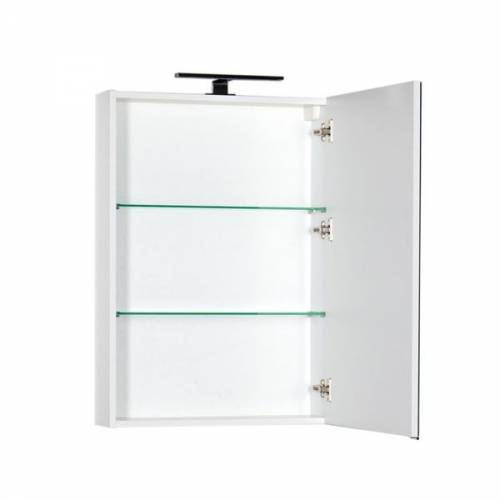 Зеркальный шкаф Aquanet Алвита 60 белый (без светильника)