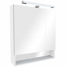 Зеркальный шкаф Roca Gap (ZRU9302750) (80 см) белый матовый