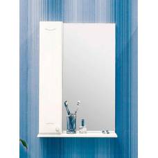 Зеркальный шкаф Sanflor Карина 50 L (белый)