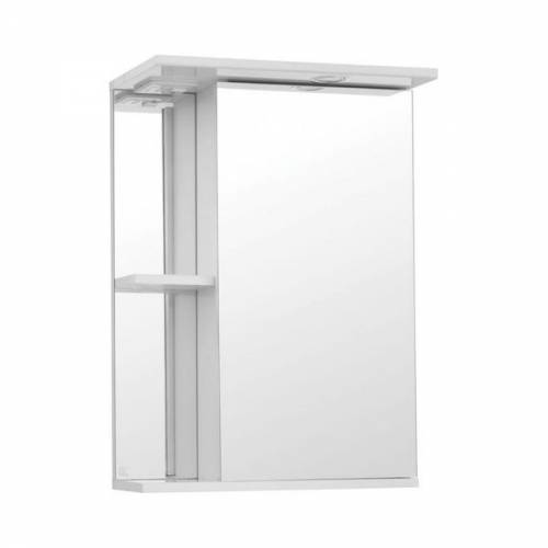 Зеркальный шкаф Style Line Николь 50/С белый