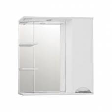 Зеркальный шкаф Style Line Жасмин 80/С белый
