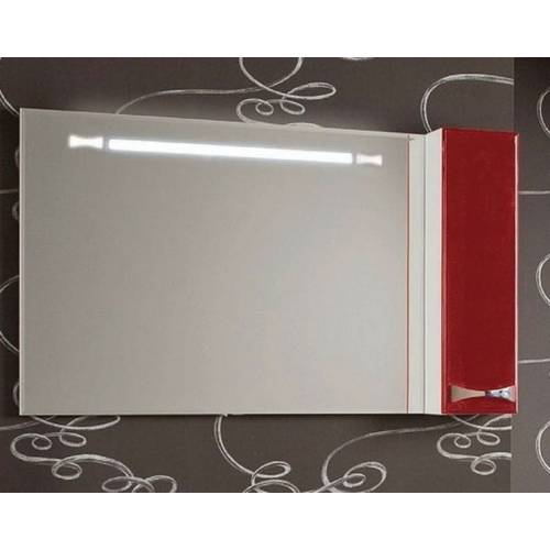 Зеркало Акватон Диор 120 (бело-бордовый)