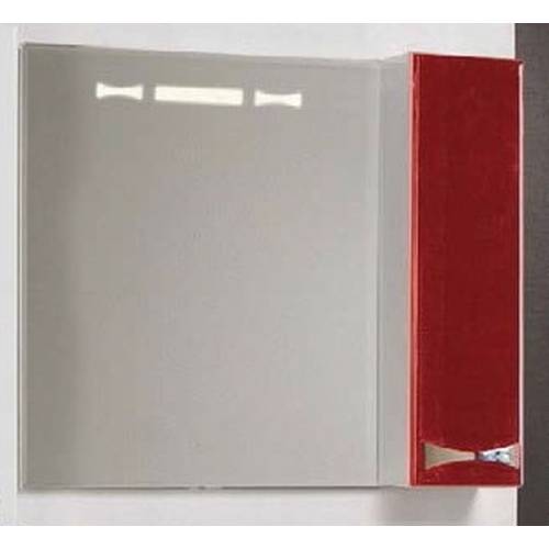 Зеркало Акватон Диор 80 (бело-бордовый)