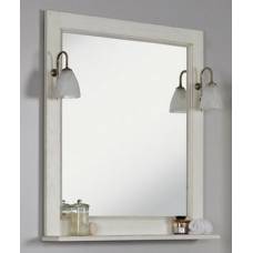 Зеркало Акватон Жерона 105 (белое золото) без светильников