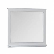 Зеркало Aquanet Валенса 110 белый (кракалет серебро)