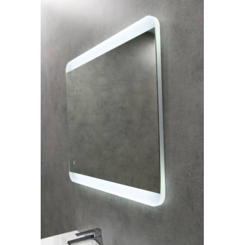 Зеркало Belbagno (SPC-CEZ-1000-700-LED-BTN) (с кнопкой) (100 см)