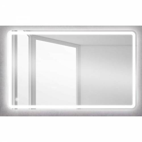 Зеркало Belbagno (SPC-MAR-1000-600-LED-BTN) (с кнопкой) (100 см)