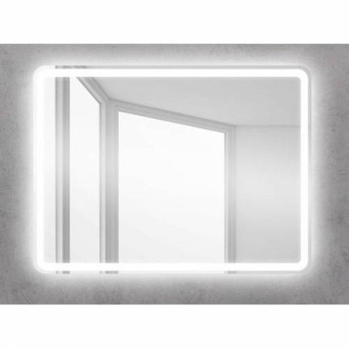 Зеркало Belbagno (SPC-MAR-500-800-LED-BTN) (с кнопкой) (80 см)