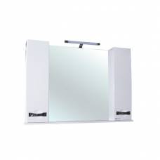 Зеркало Bellezza Абрис 120 (белый)