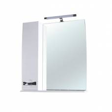 Зеркало Bellezza Абрис 65 L (белый)