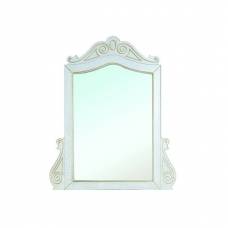Зеркало Bellezza Аврора 115 (белый, патина золото)