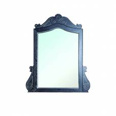 Зеркало Bellezza Аврора 115 (черный, патина серебро)