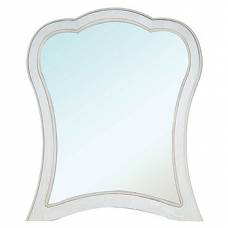 Зеркало Bellezza Грация Люкс 100 (белый, патина золото) (с подогревом)
