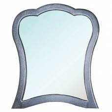 Зеркало Bellezza Грация Люкс 100 (черный, патина серебро) (с подогревом)