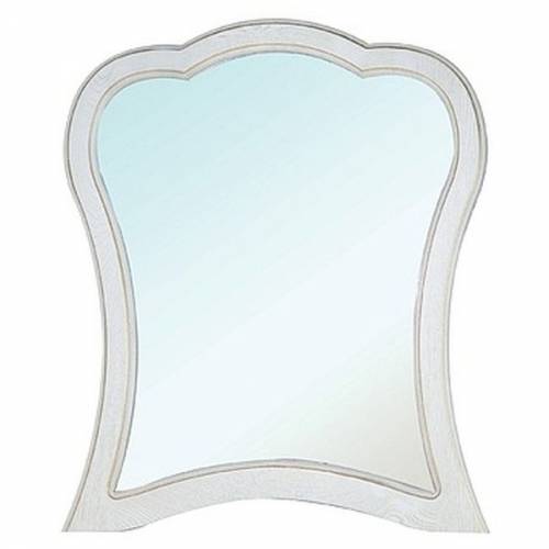 Зеркало Bellezza Грация Люкс 110 (белый, патина золото) (с подогревом)