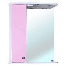 Зеркало Bellezza Софи 60 L (бело-розовый)