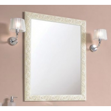 Зеркало Cezares Rosa (ROSA.AL) (92 см) белый