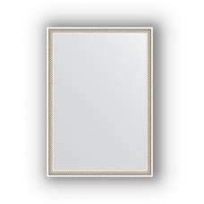 Зеркало Evoform Definite (BY 0622) (48 см) (витое серебро)