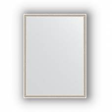 Зеркало Evoform Definite (BY 0639) (58 см) (витое серебро)