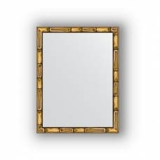 Зеркало Evoform Definite (BY 1330) (34 см) (золото/бамбук)