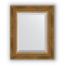 Зеркало Evoform Exclusive (BY 3354) (с фацетом) (состаренная бронза с плетением) (43 см)