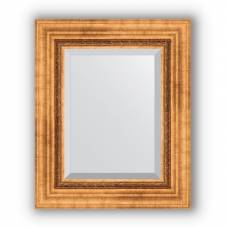 Зеркало Evoform Exclusive (BY 3360) (с фацетом) (римское золото) (46 см)